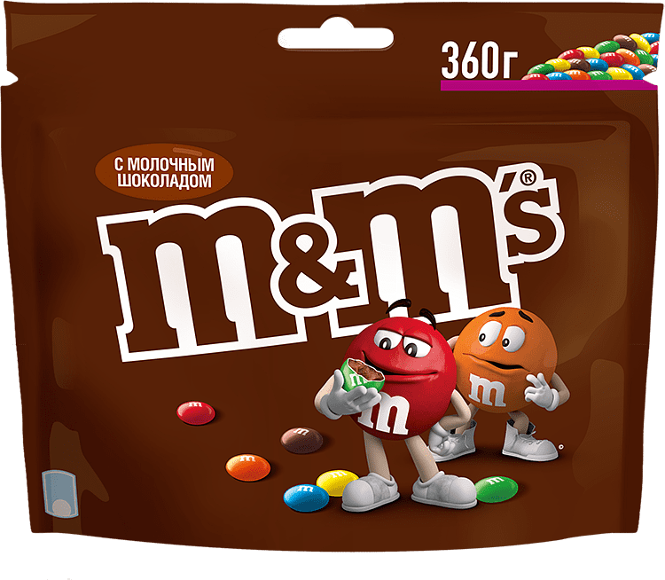 Chocolate dragee "M&M's" 360g