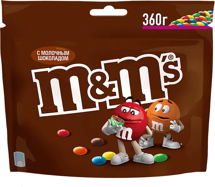 Chocolate dragee "M&M's" 360g