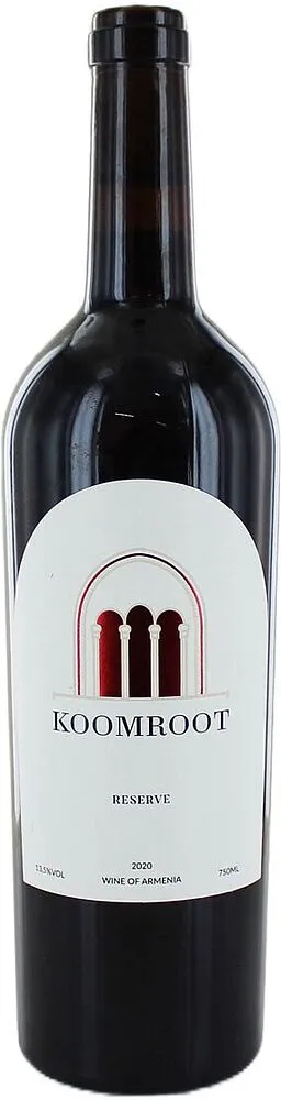 Red wine "Koomroot Reserve" 0.75l
