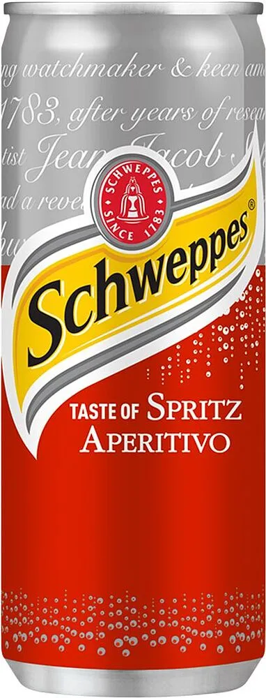 Освежающий газированный напиток Спритц Аперетиво "Schweppes" 0.33л 