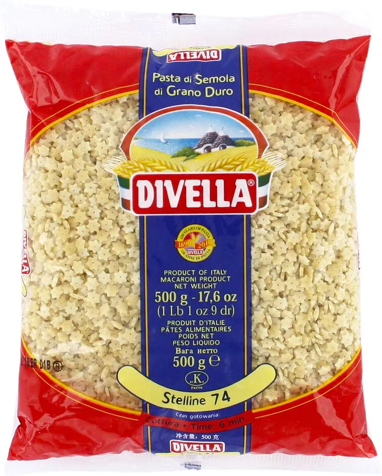 Pasta ''Divella Stelline № 74" 500g  