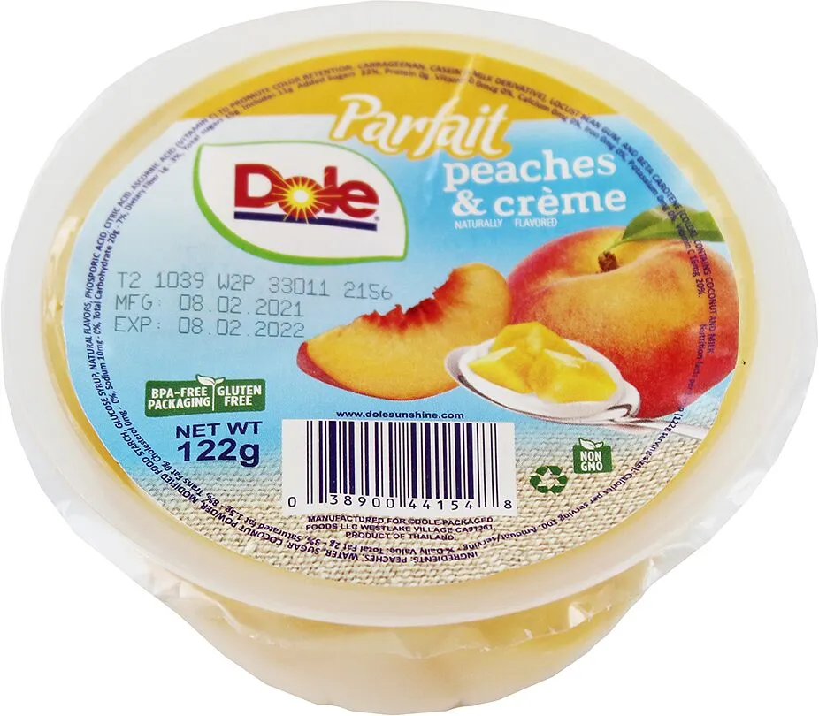 Mouse with peach "Dole" 123g