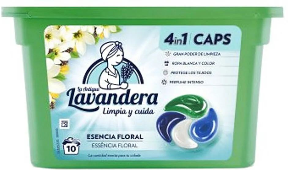 Լվացքի պարկուճներ «Lavandera 4in1 Esencia Floral» 220գ
