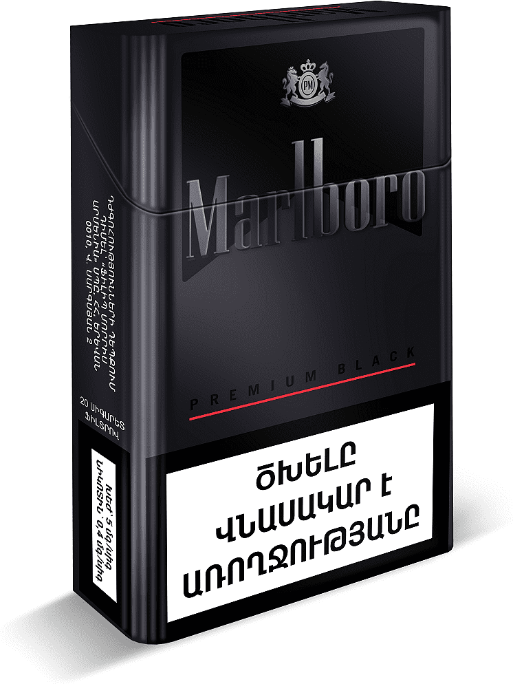 Сигареты "Marlboro Premium Black"