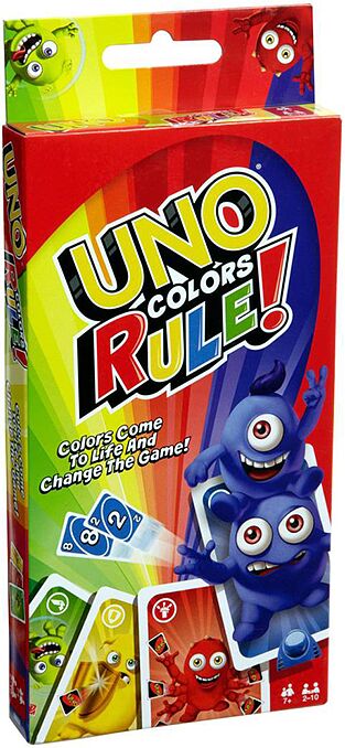 Խաղաքարտեր «UNO Colors Rule»