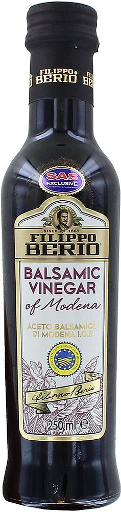 Balsamic vinegar "Filippo Berio" 250ml 6%