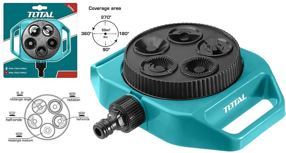 Sprinkler rotary "Total"
