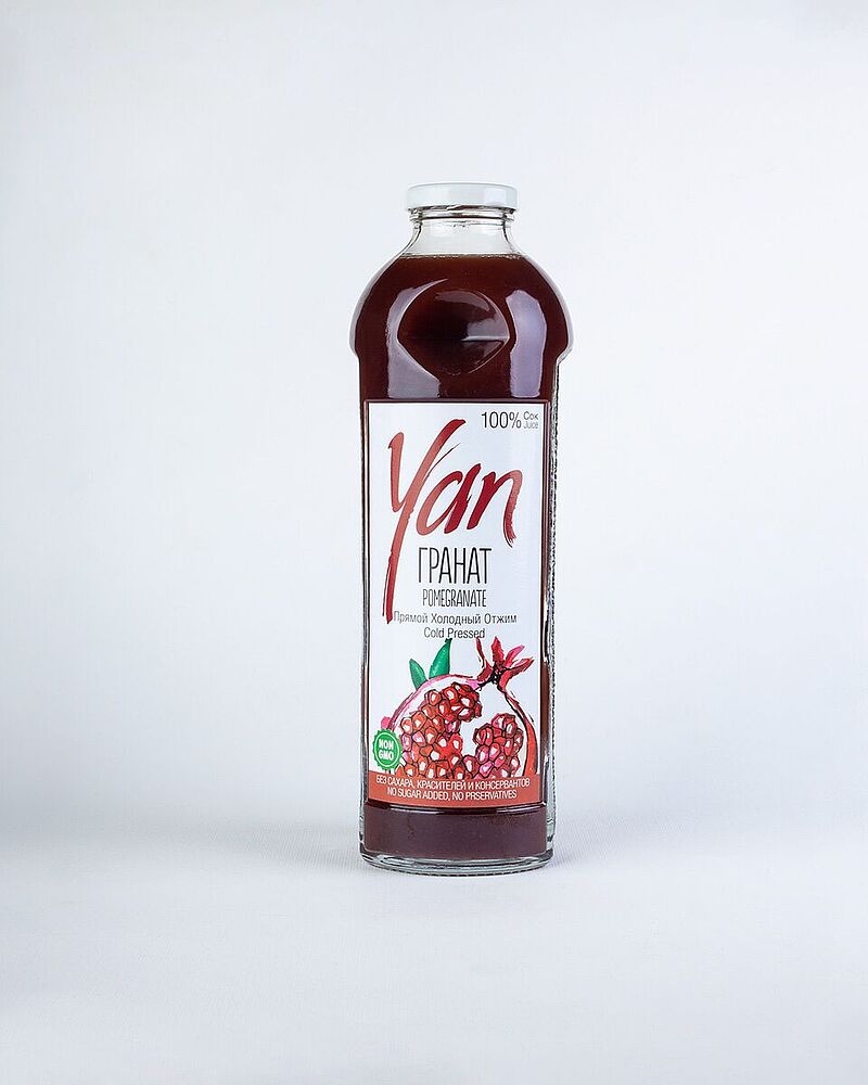 Juice "Yan" 930ml Pomegranate