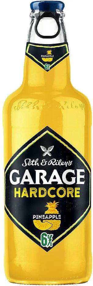 Пивной коктейль ананасовый "Seth & Riley's Garage Hardcore" 0,4л