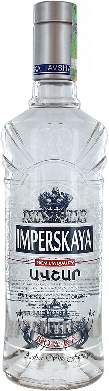Vodka "Avshar Imperskaya" 0.7l 