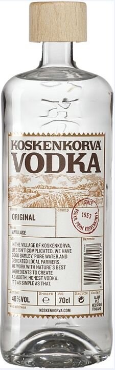 Водка "Koskenkorva Original" 0.7л