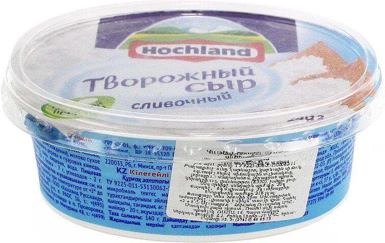 Сыр творожный "Hochland" 140г 