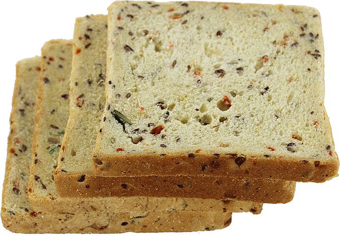 Toast bread with seeds "SAS Bakery Sport Active" 150g