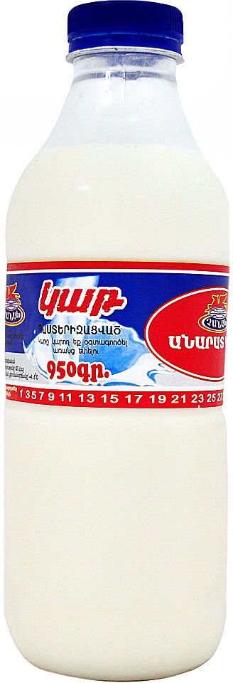 Молоко "Чанах''  950мл, жирность: 3,2%