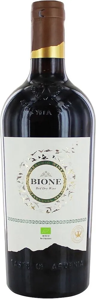 Red wine "Bione Organic" 0.75l
