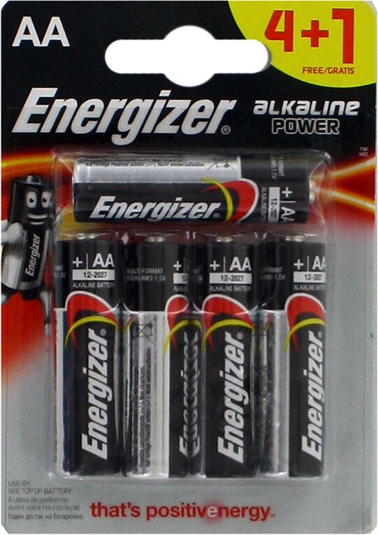 Battery "Energizer AA LR6" 5pcs