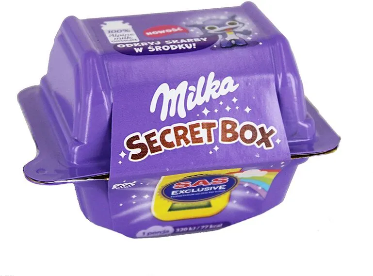 Chocolate candies "Milka Secret Box" 14.4g