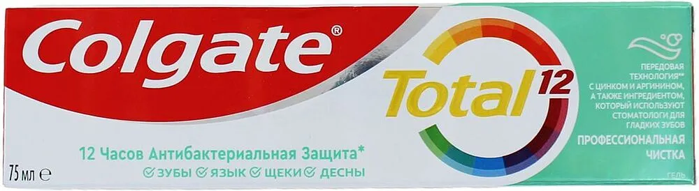 Toothpaste "Colgate Total" 75ml 