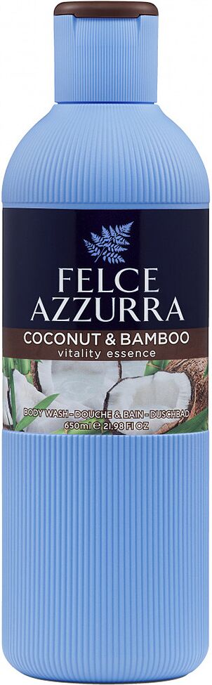 Լոգանքի գել «Felce Azzurra Coconut & Bamboo» 650մլ
 