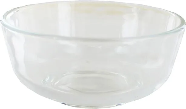 Glass salad bowl 