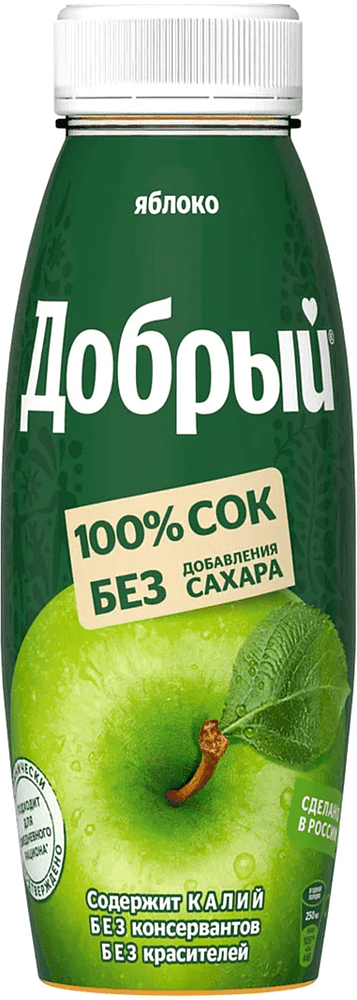 Juice "Dobriy" 0.3l Apple
