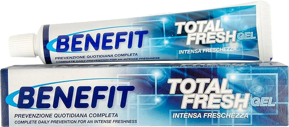 Toothpaste "Benefit Total Fresh" 75ml
