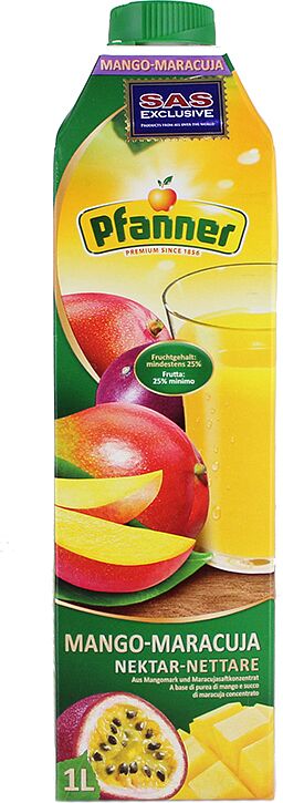 Nectar "Pfanner" 1l Mango and passion fruit