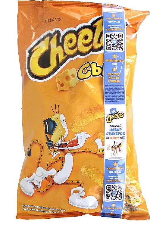 Եգիպտացորենի ձողիկներ պանրի «Cheetos» 85գ 