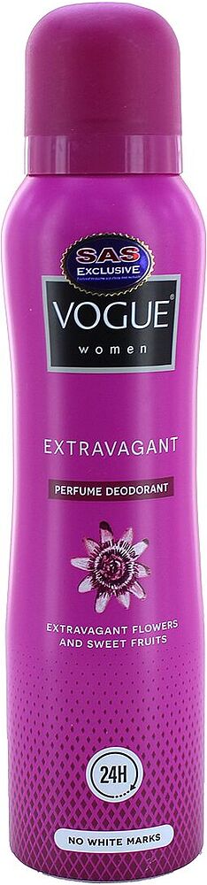 Дезодорант парфюмированный "Vogue Extravagant" 150мл