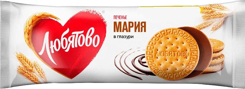 Cookies in glaze "Lyubyatovo Maria" 138g