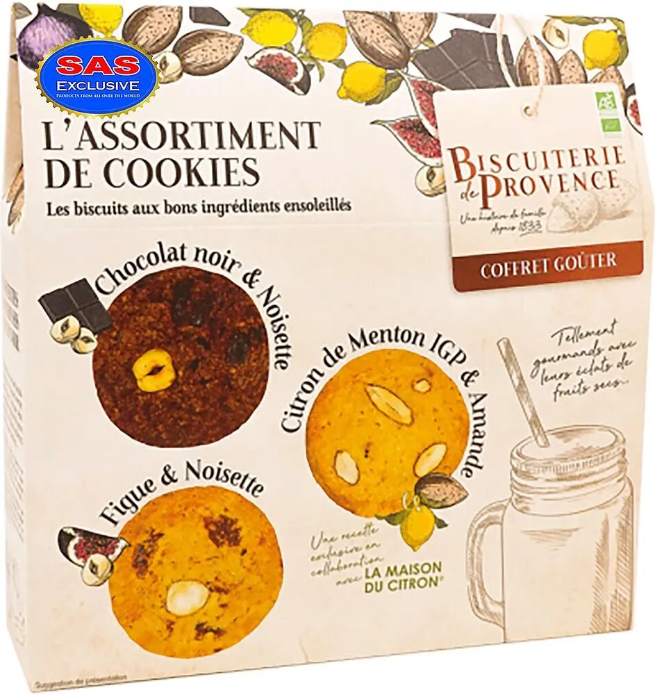 Cookies collection "Biscuiterie De Provence" 210g
