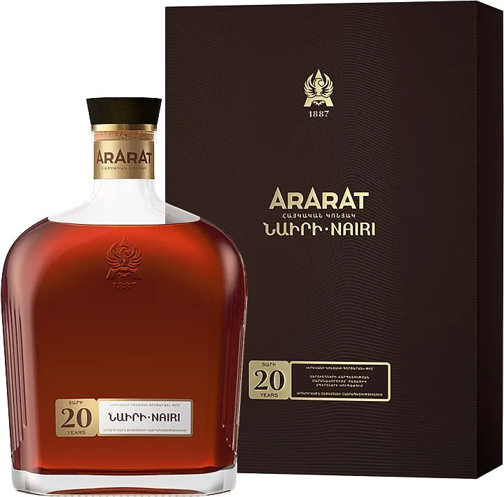 Cognac "Ararat Nairi 20*" 0.7l  