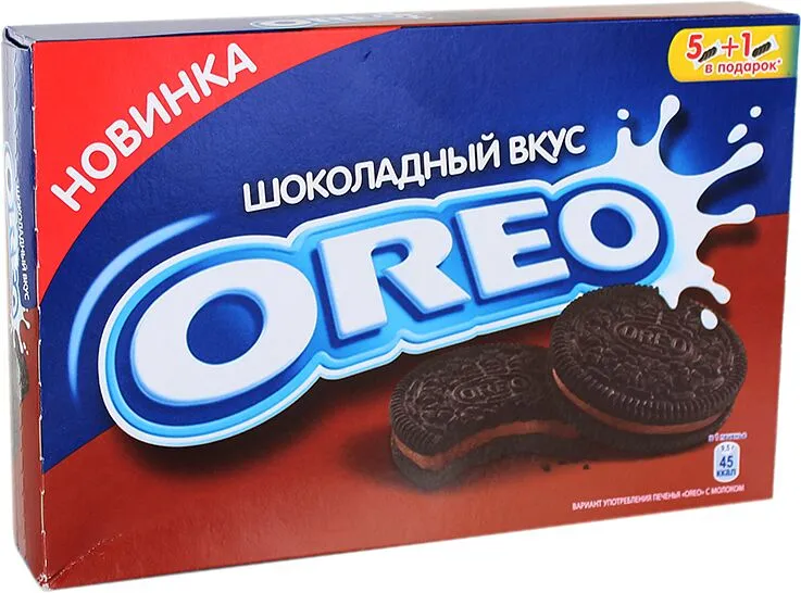 Cookies with chocolate filling "Oreo" 228g