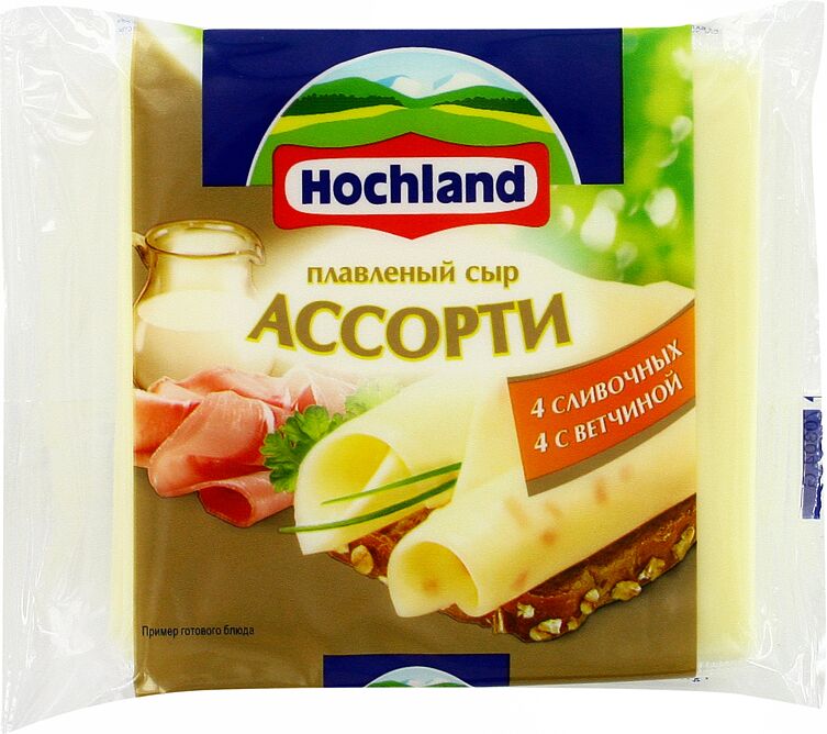 Сыр плавленный "Hochland Ассорти" 150г