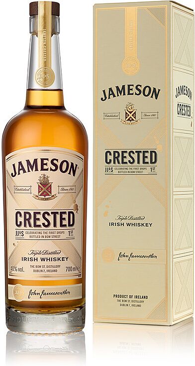 Whiskey "Jameson Crested" 0.7l 