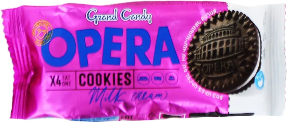 Cookies with milk cream "Grand Candy Opera" 50g