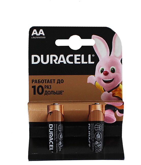 Էլեկտրական մարտկոց «Duracell AA» 2հատ