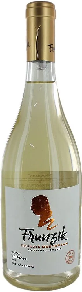 White wine "Frunzik Mkrtchhyan Voskehat" 0.75l