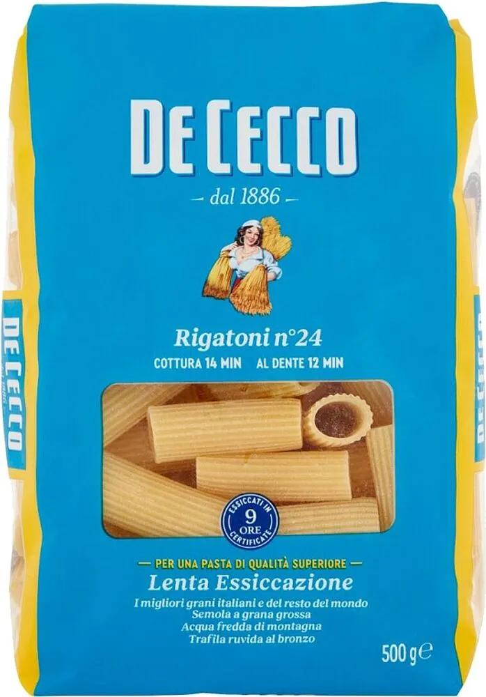 Макароны "De Cecco Rigatoni №24" 500г