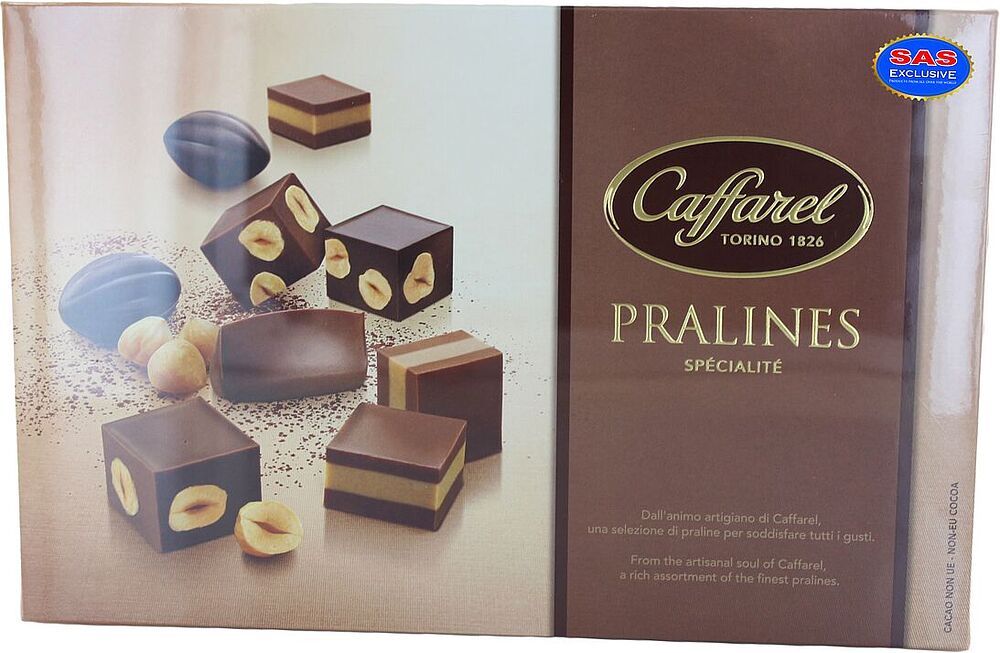 Chocolate candies collection "Caffarel Pralines Specialite" 220g