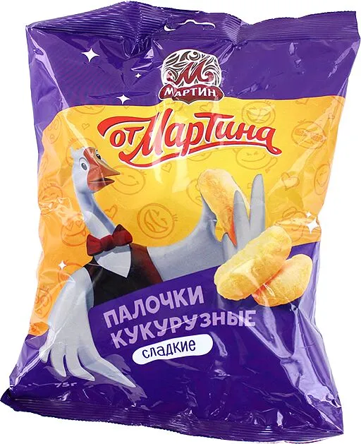 Кукурузные палочки  "От Мартина" 75г 