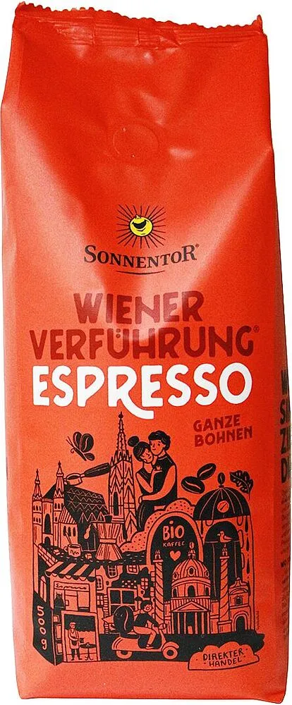 Espresso coffee "Sonnentor Wiener Verfuhrung" 500g

