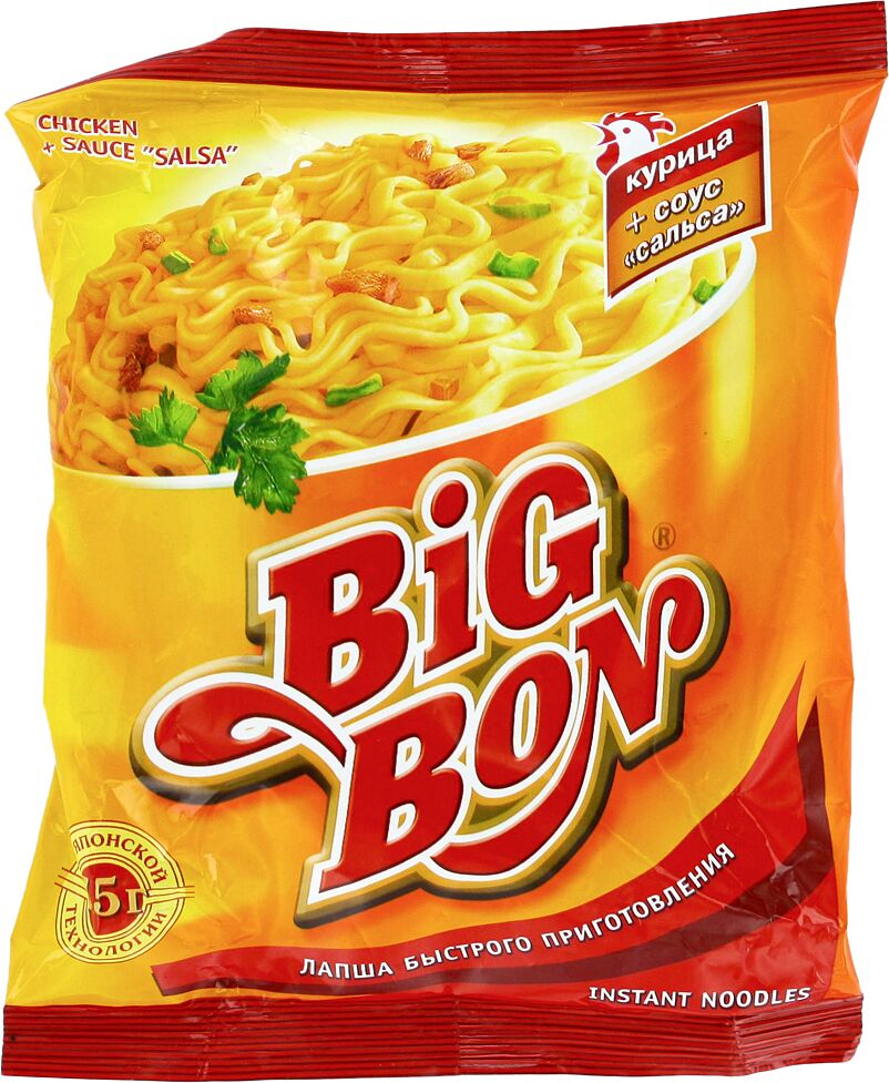 Noodles "Big Bon" 75g Chicken