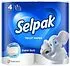 Toilet paper "Selpak"  4 pcs