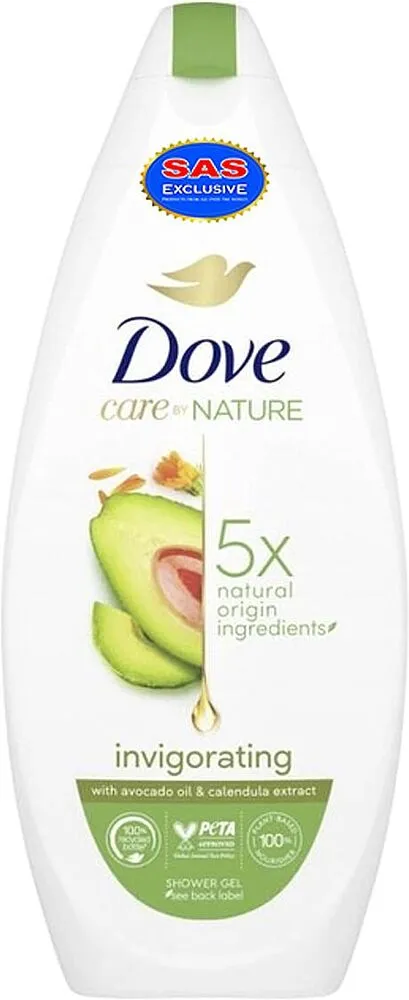 Гель для душа "Dove Care Nature Invigorating" 225мл