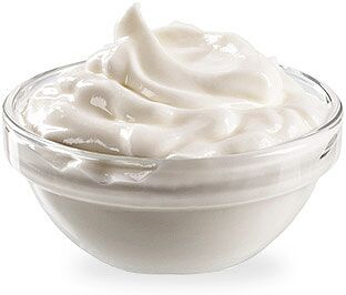 Sour cream,  richness: 20%