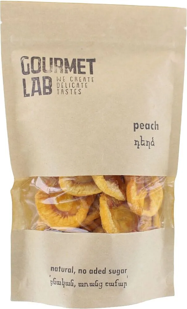 Dried fruits "Gourmet Lab" 200g peach