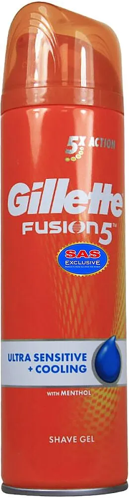 Гель для бритья "Gillette Sensitive" 200мл