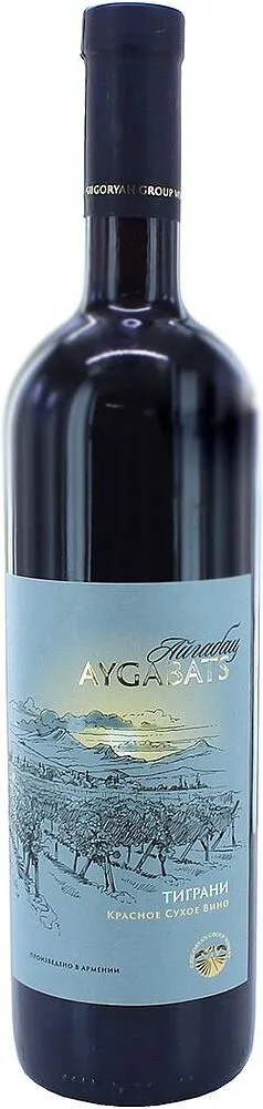 Вино красное "Айгабац Тиграни" 0.75л