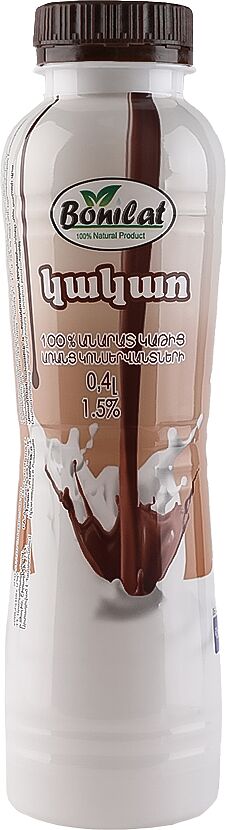 Холодный какао ''Bonilat''  0.4л, жирность: 1.5%